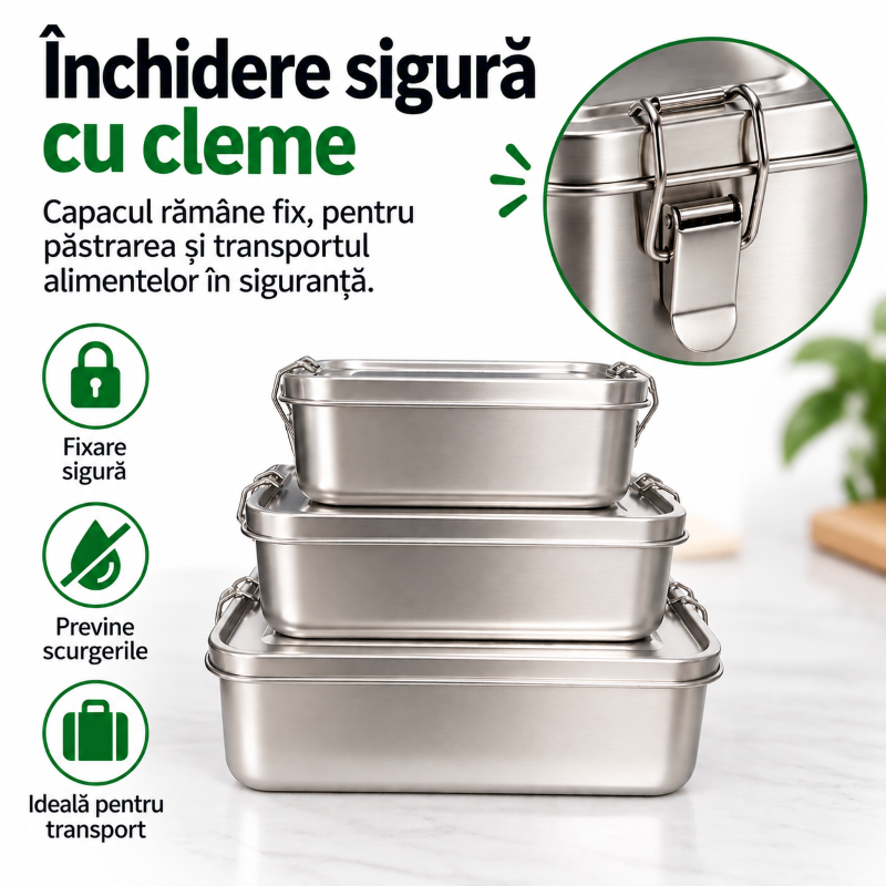 Închidere sigură cu cleme